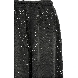 Black Cotton Joggers (Workout Pants)