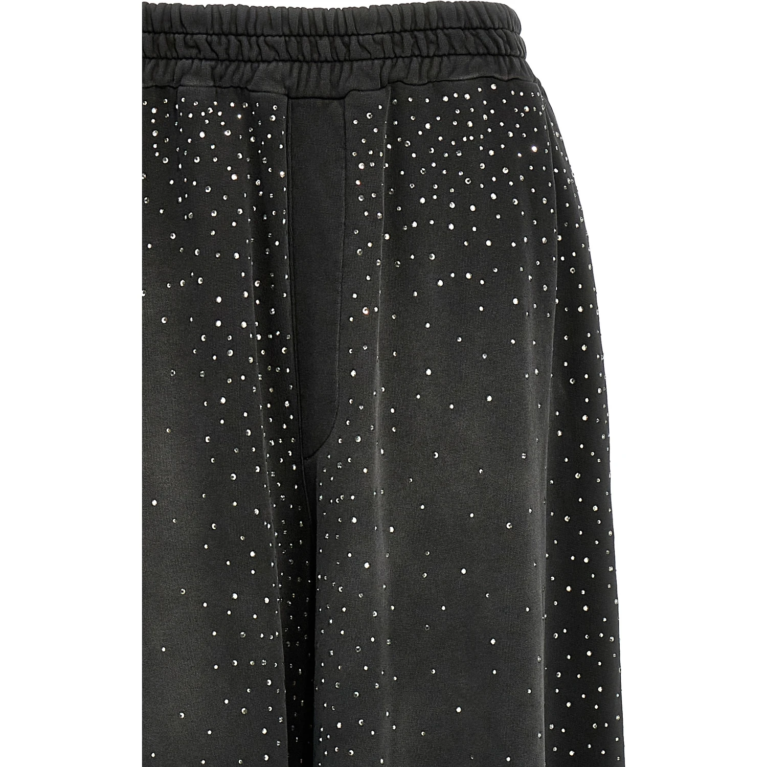 Black Cotton Joggers (Workout Pants)