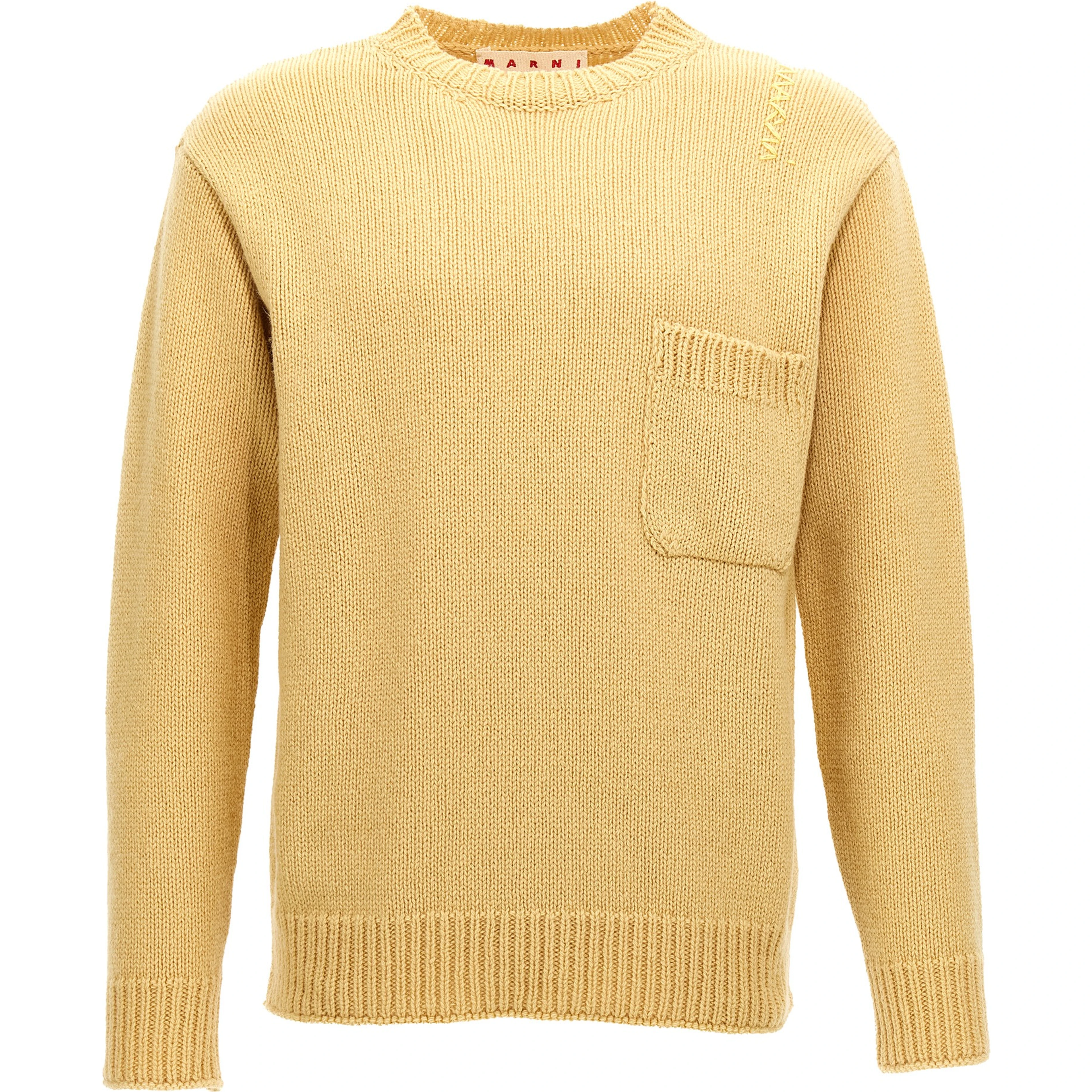 Bicolor Wool Cardigan