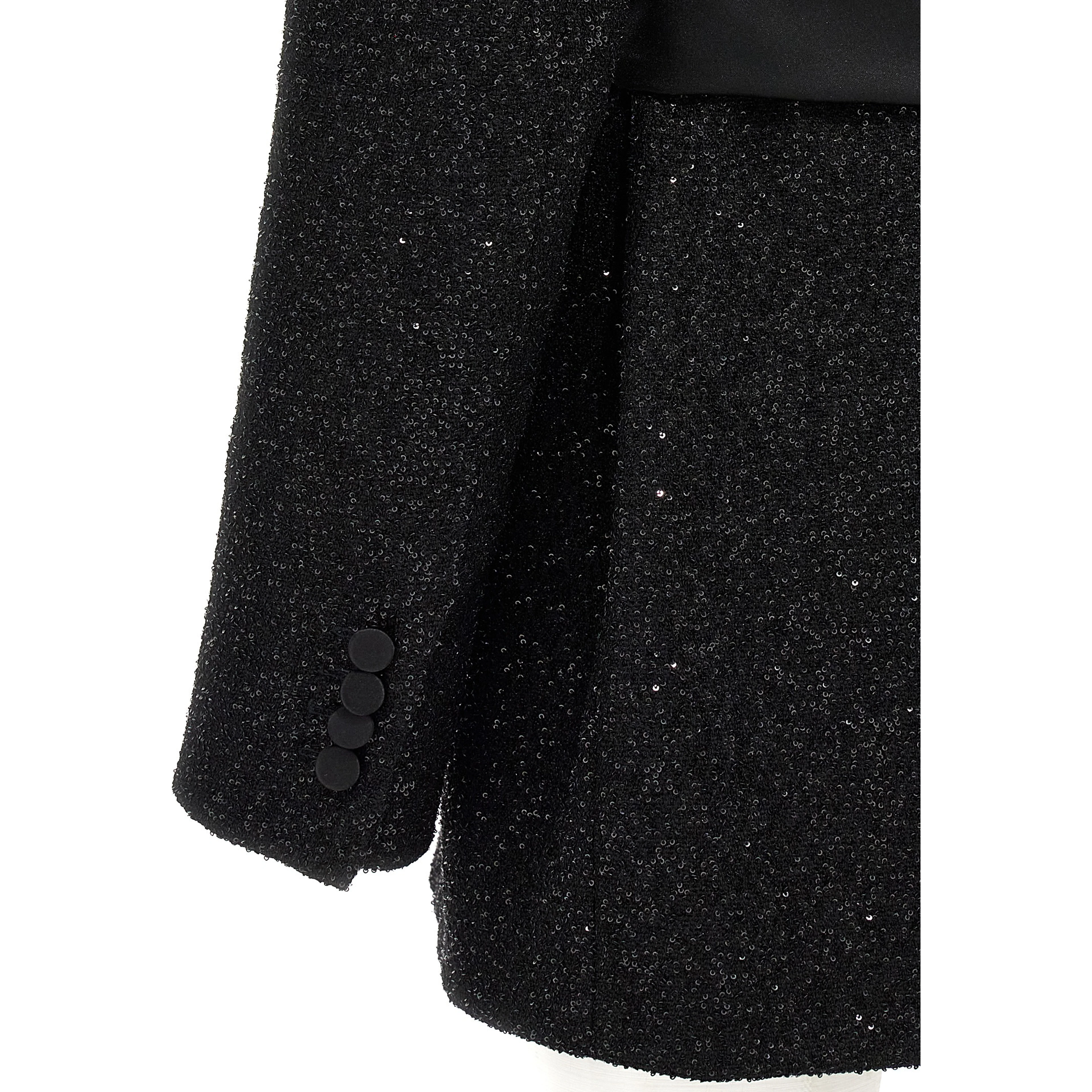 Black Viscose Blazer