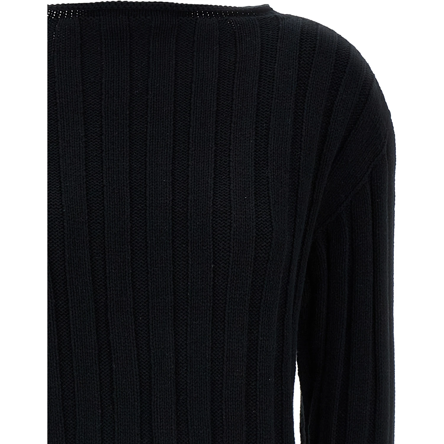 Bicolor Cotton Cardigan