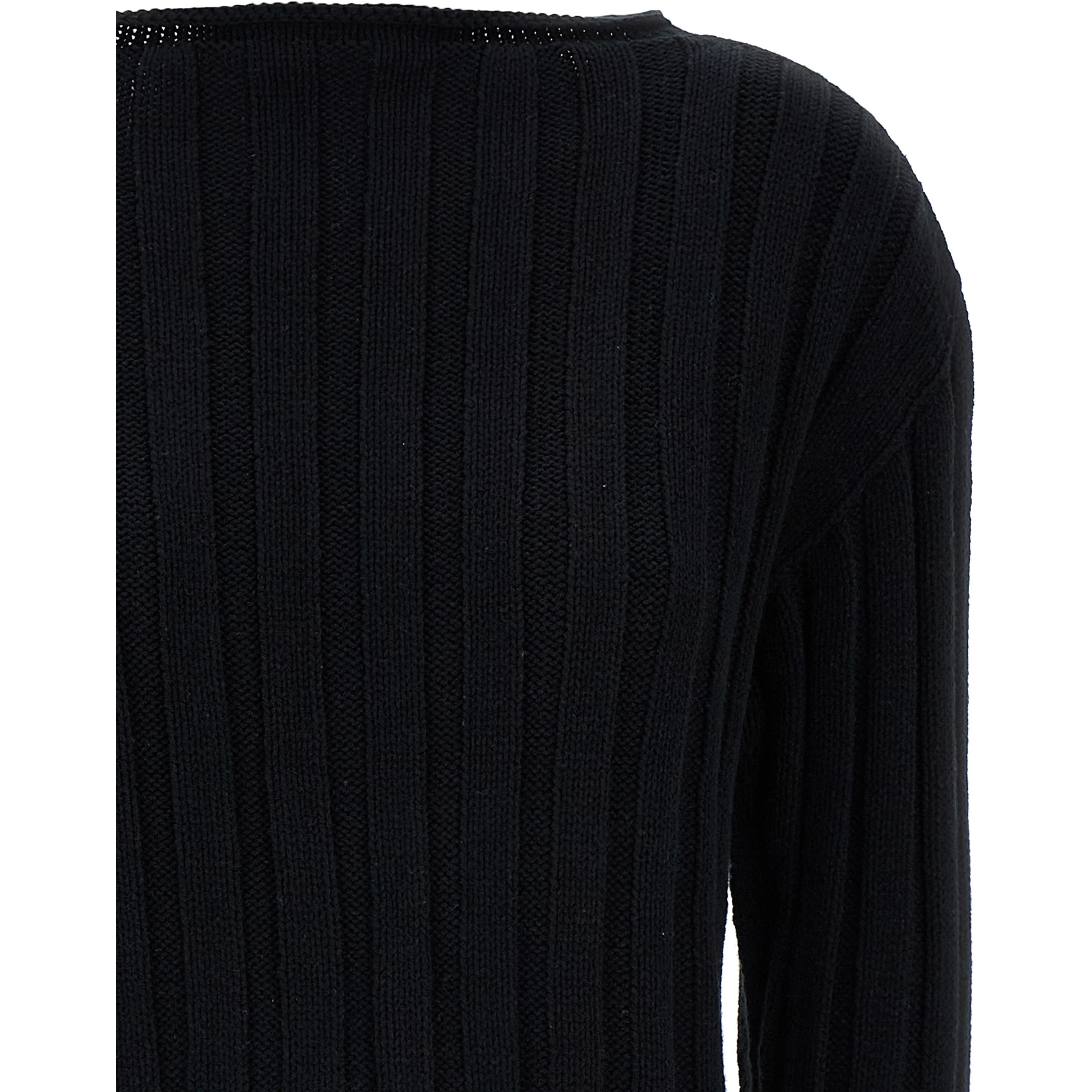 Bicolor Cotton Cardigan