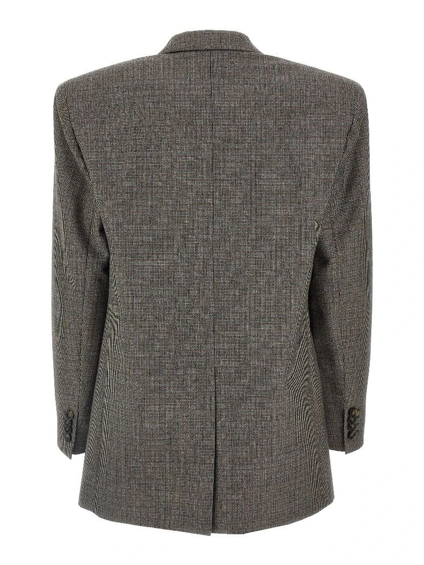 Gray Wool Blazer