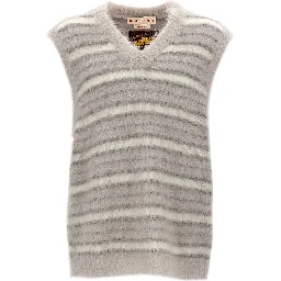 Gray Mohair Sweatshirt