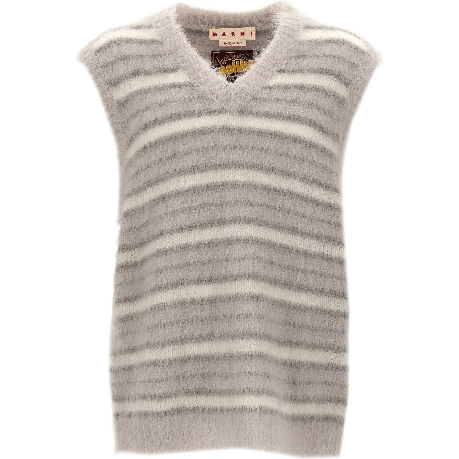 Gray Mohair Sweatshirt