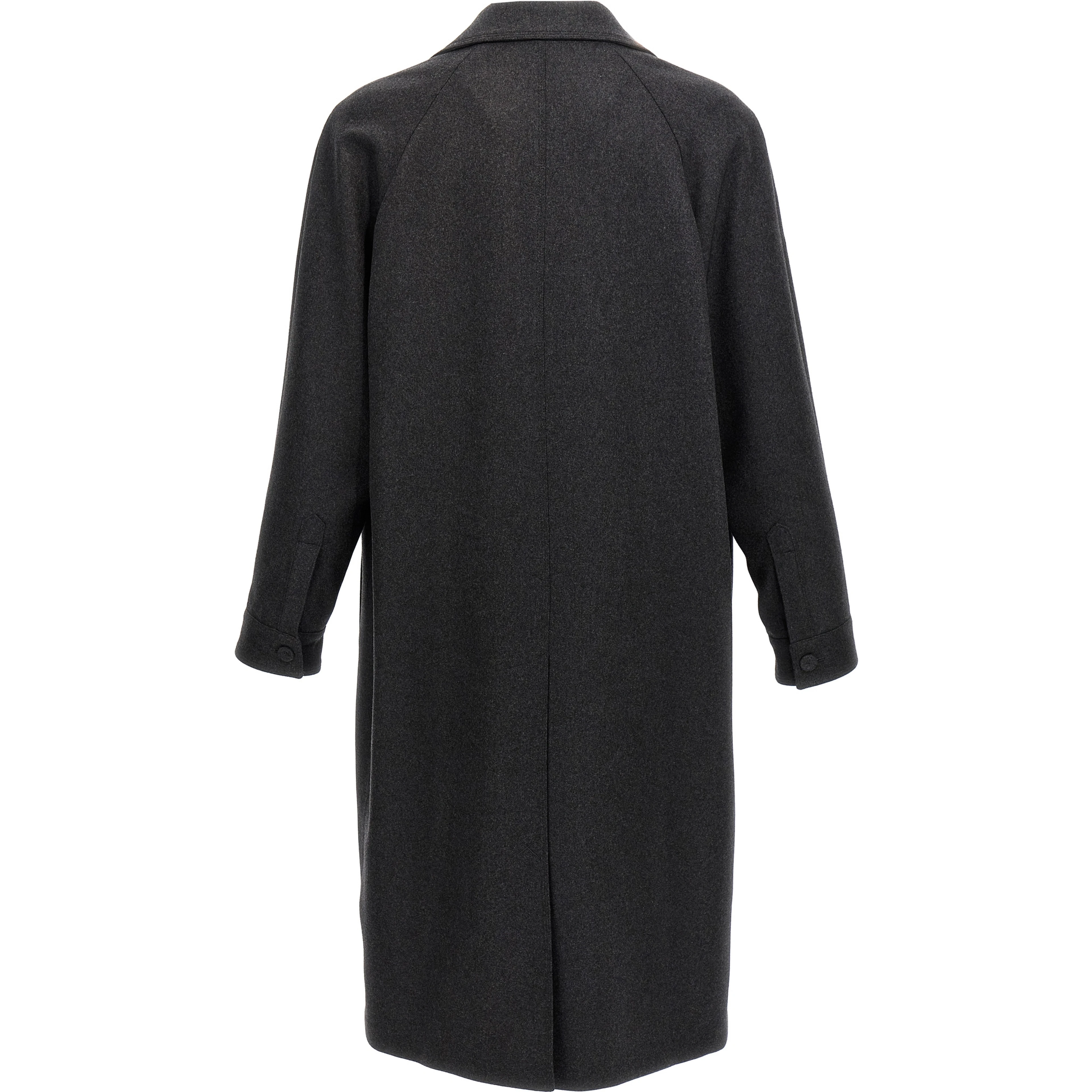 Gray Cashmere Coat