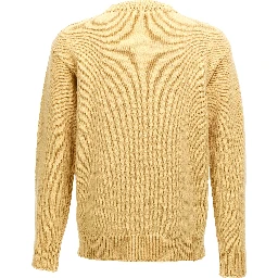 Bicolor Wool Cardigan
