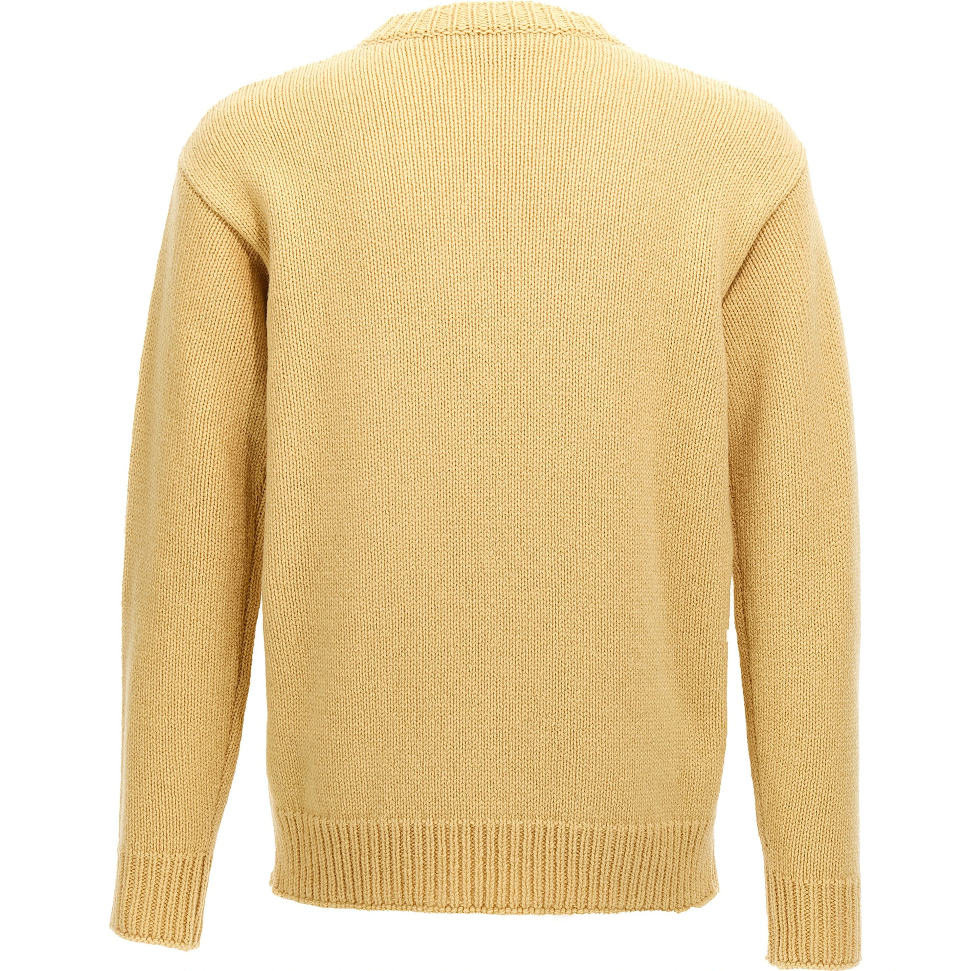 Bicolor Wool Cardigan