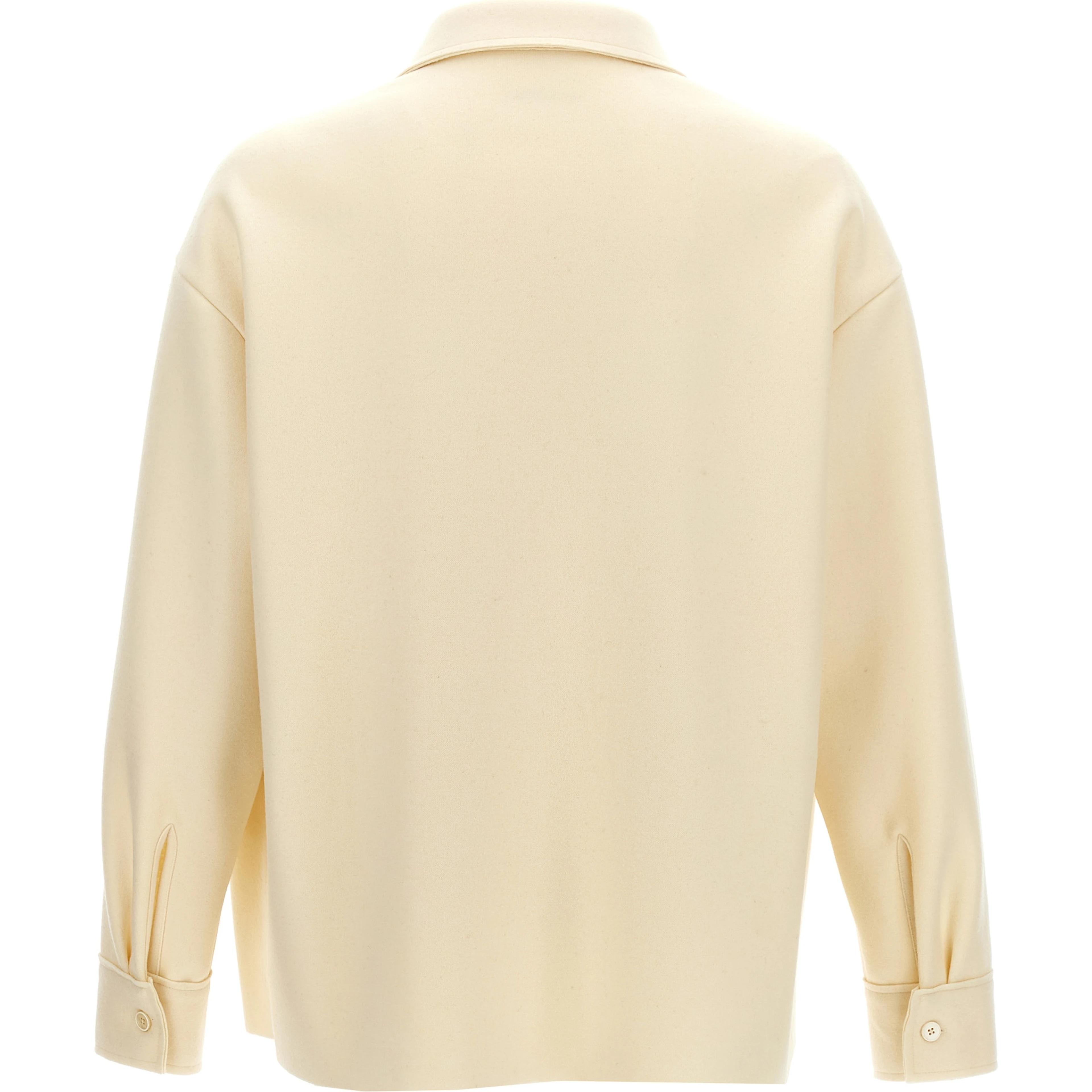 White Wool Blouse