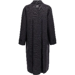 Blue Virgin Wool Coat