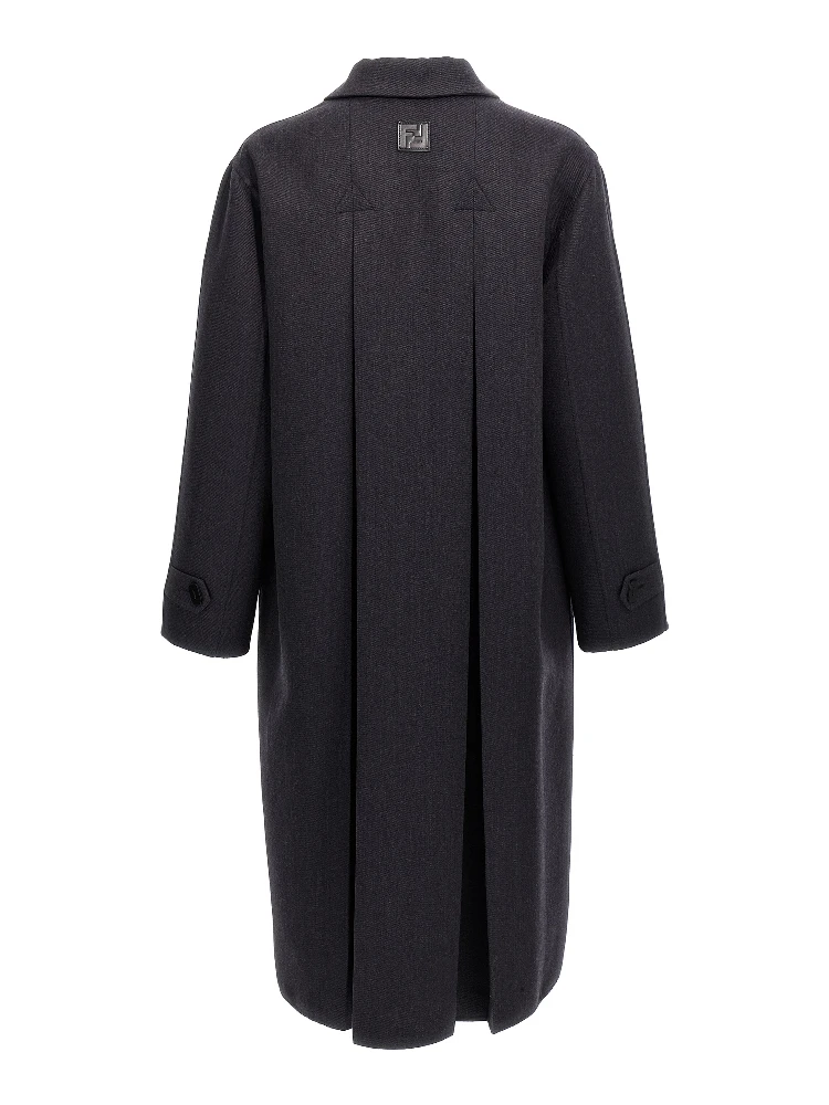 Blue Virgin Wool Coat alternative