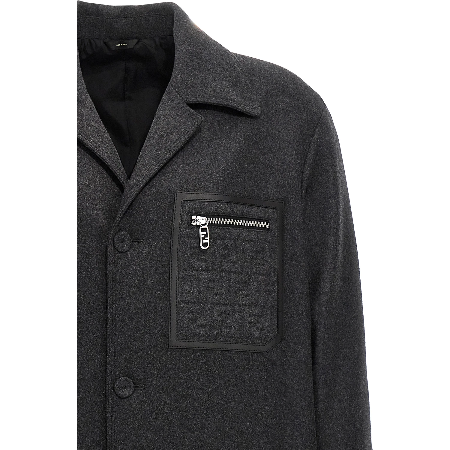 Gray Cashmere Coat
