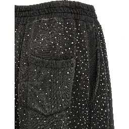 Black Cotton Joggers (Workout Pants)