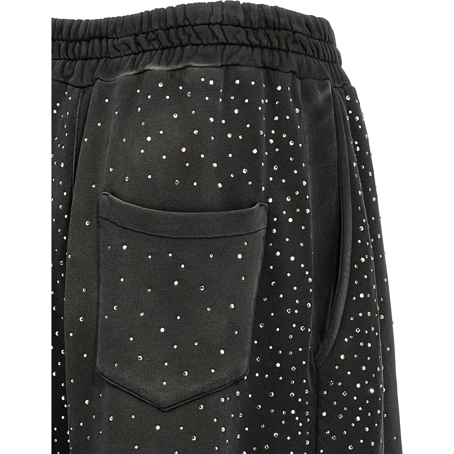 Black Cotton Joggers (Workout Pants)