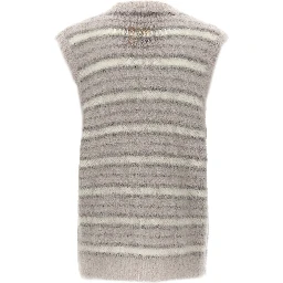 Gray Mohair Sweatshirt