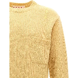 Bicolor Wool Cardigan