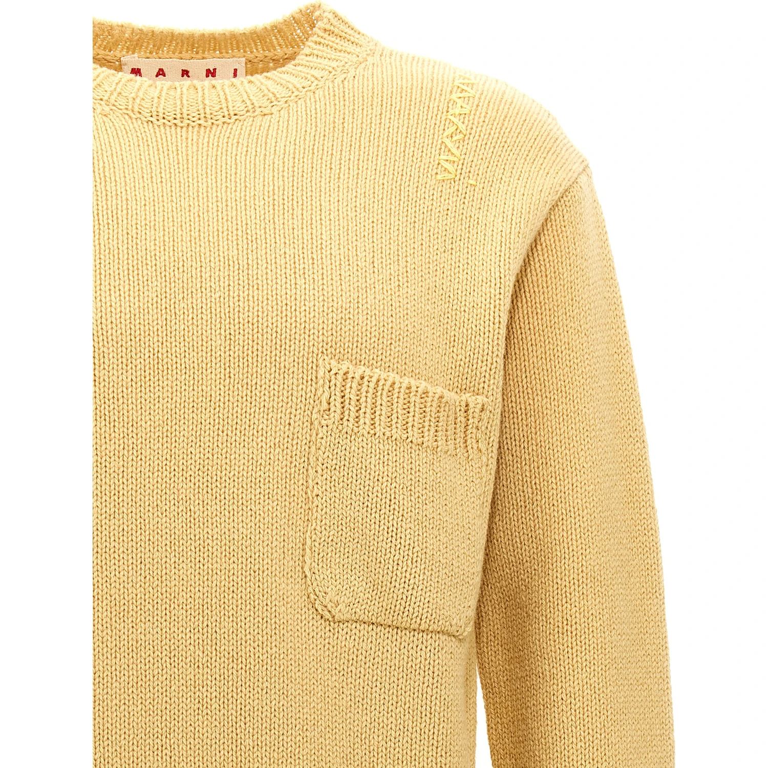 Bicolor Wool Cardigan