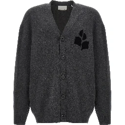 Gray Cotton Cardigan
