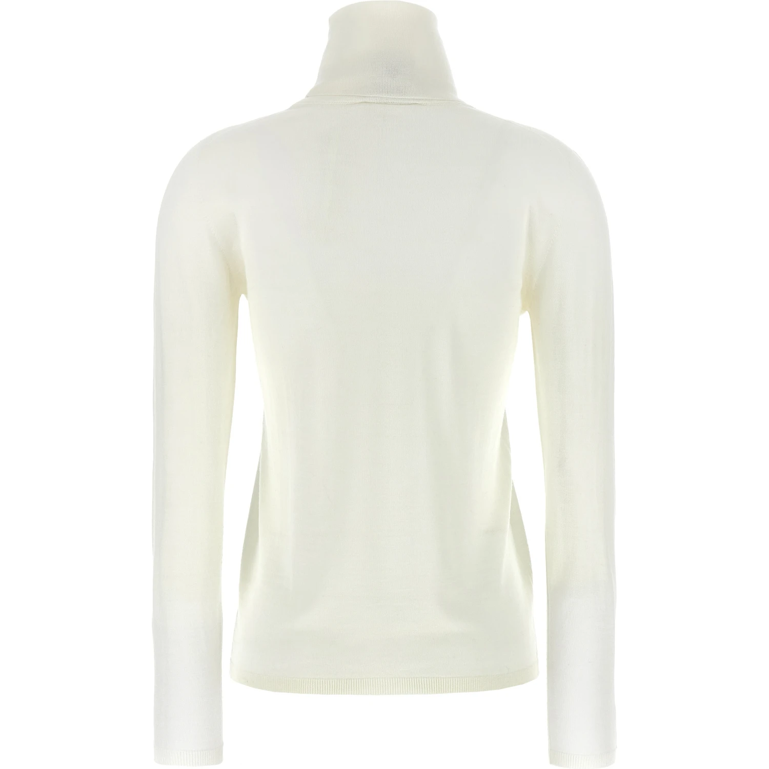 White Virgin Wool Cardigan