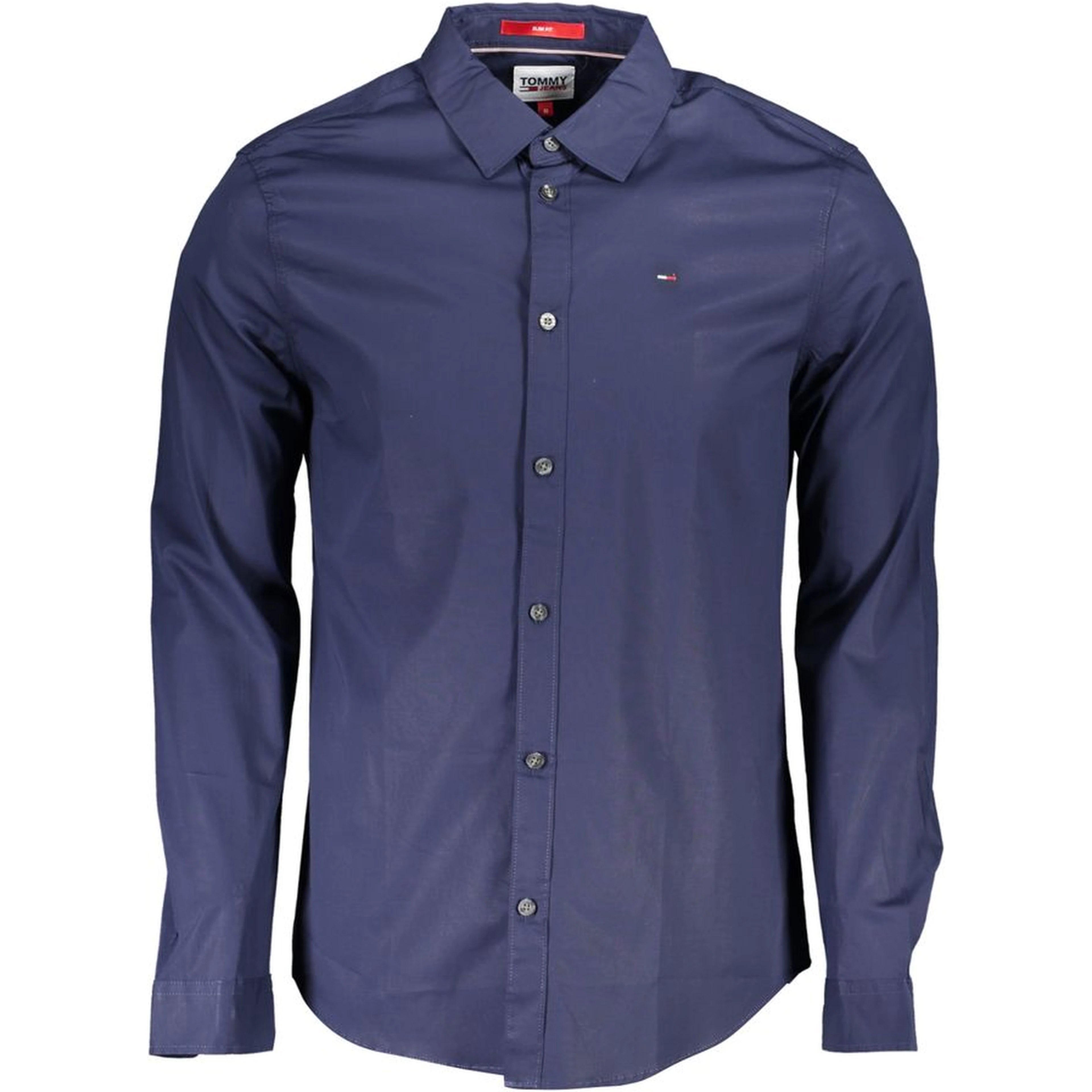Blue Cotton Mens Shirt
