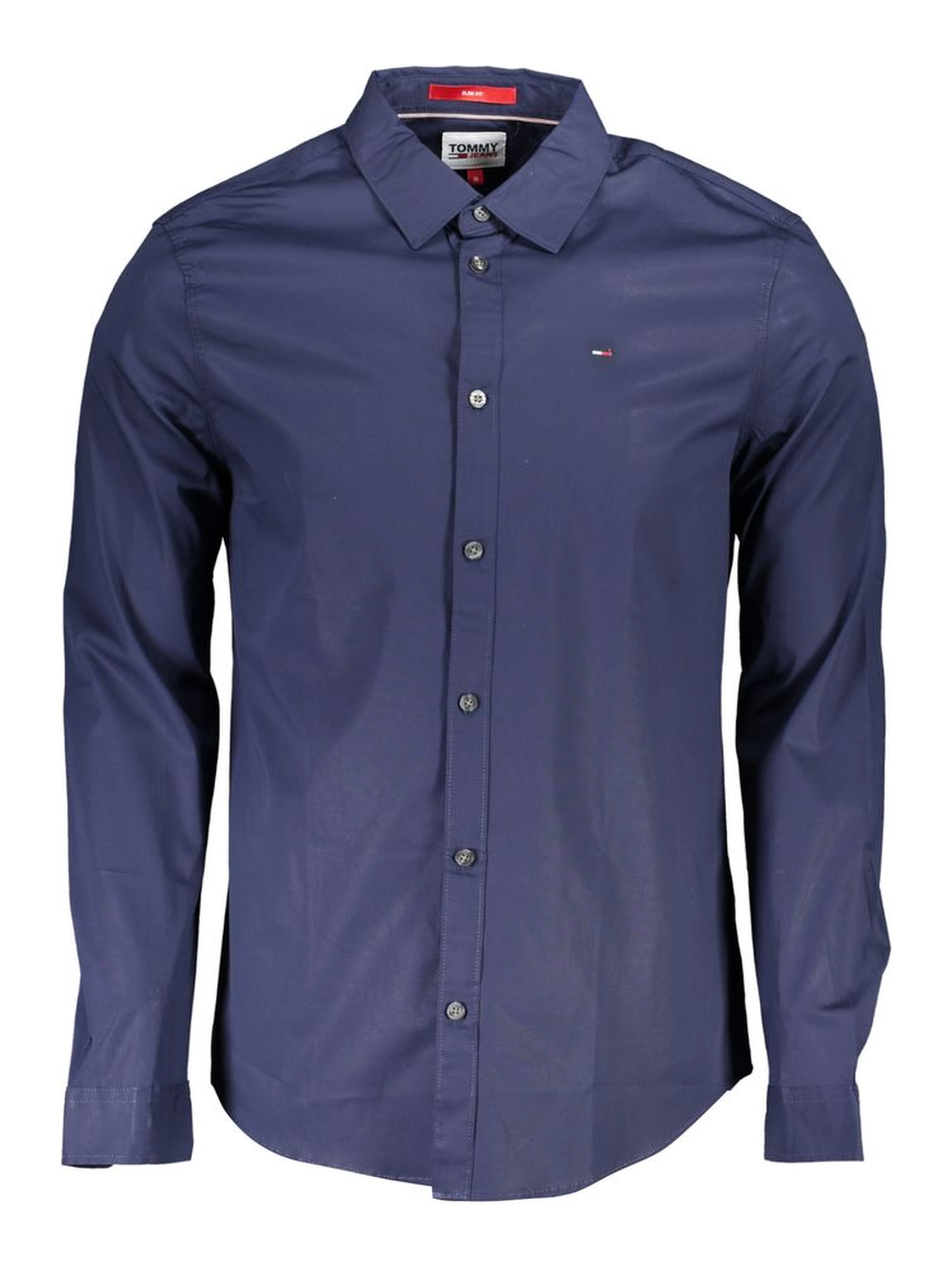 Blue Cotton Mens Shirt