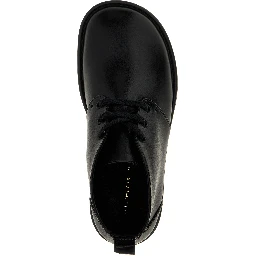 Black Polyethylene Ankle Boots