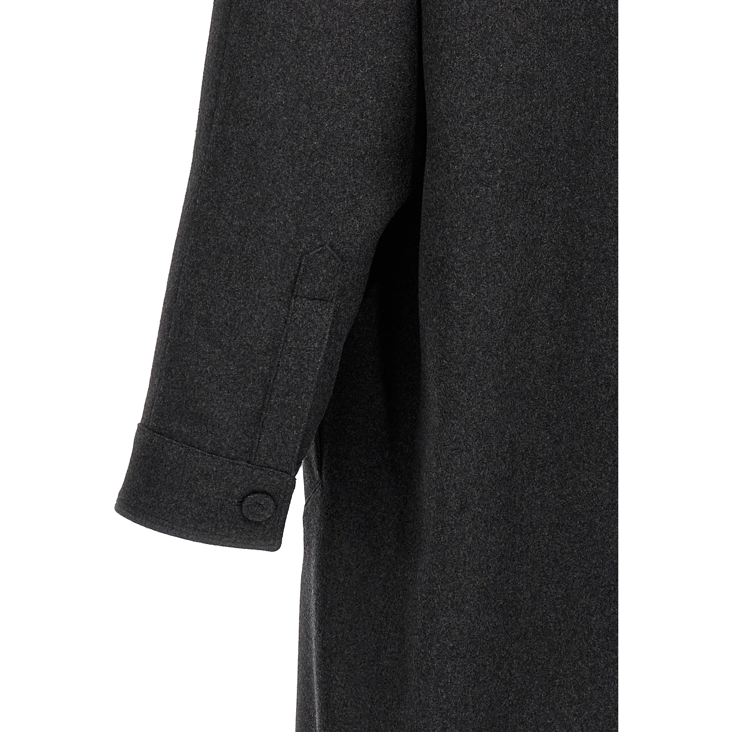 Gray Cashmere Coat
