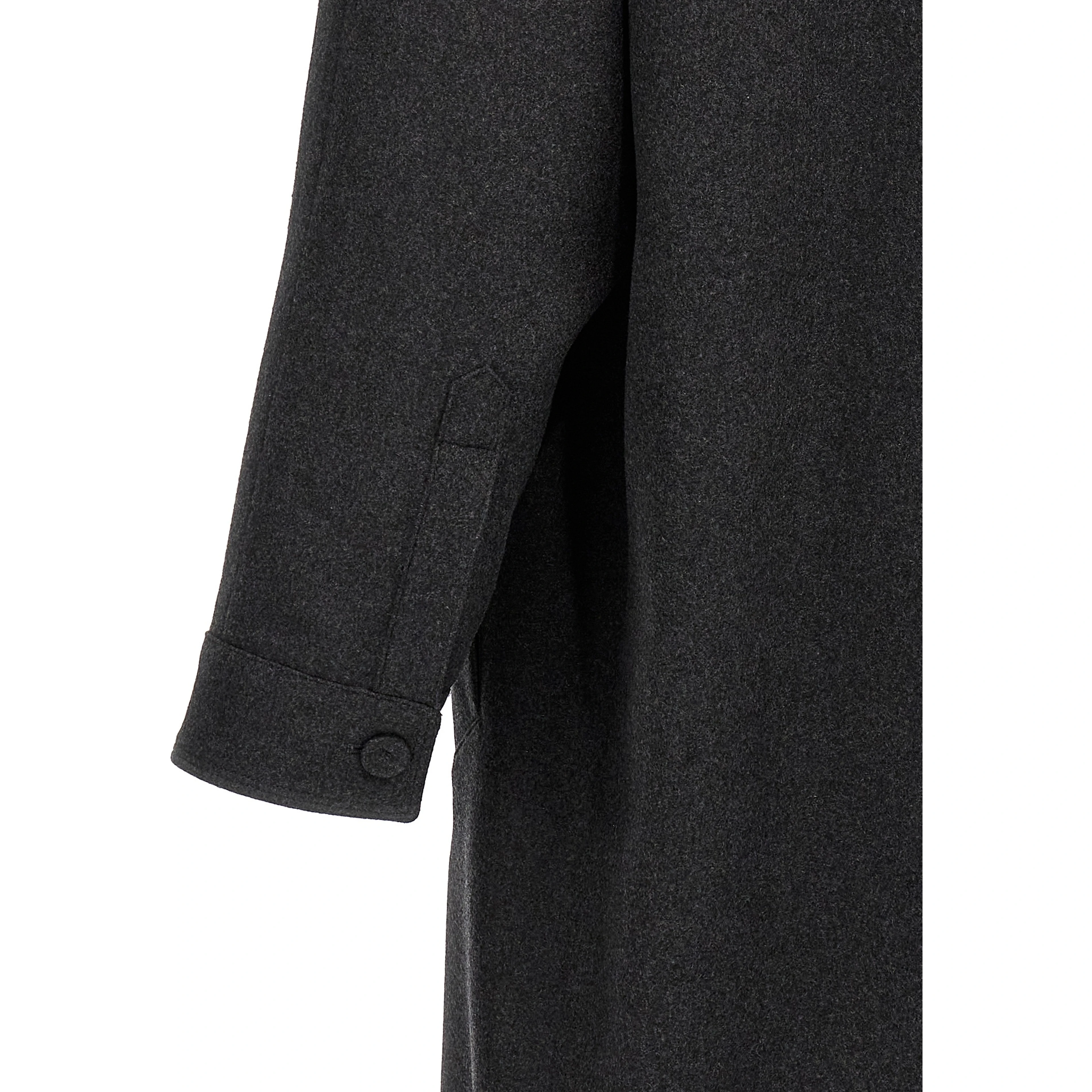 Gray Cashmere Coat