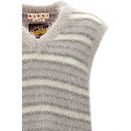 Gray Mohair Sweatshirt