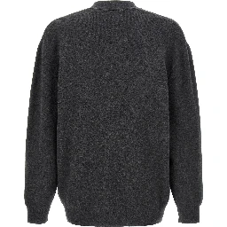 Gray Cotton Cardigan