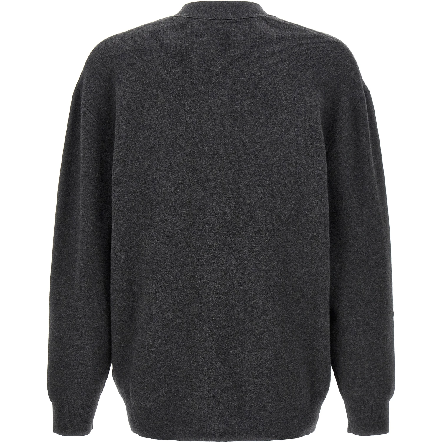 Gray Cotton Cardigan