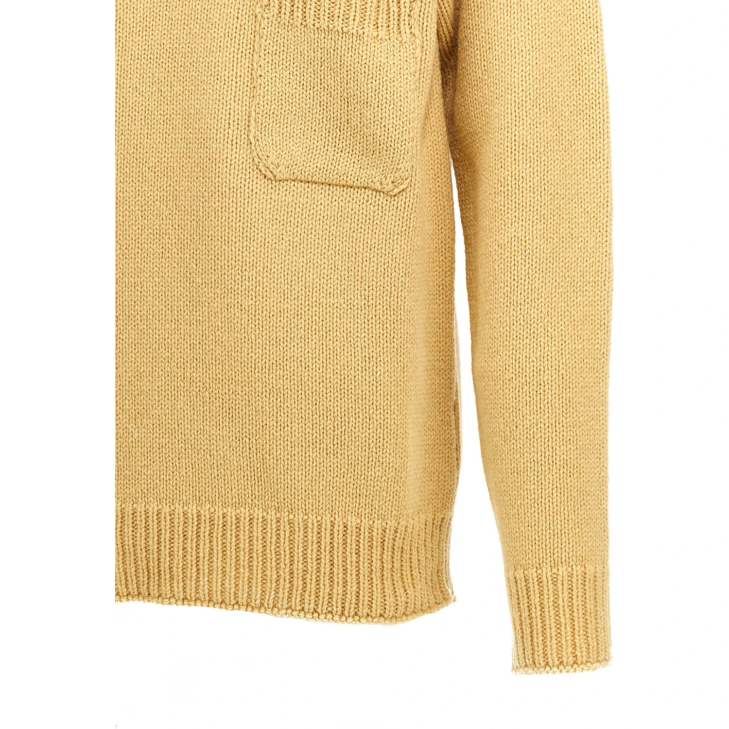 Bicolor Wool Cardigan