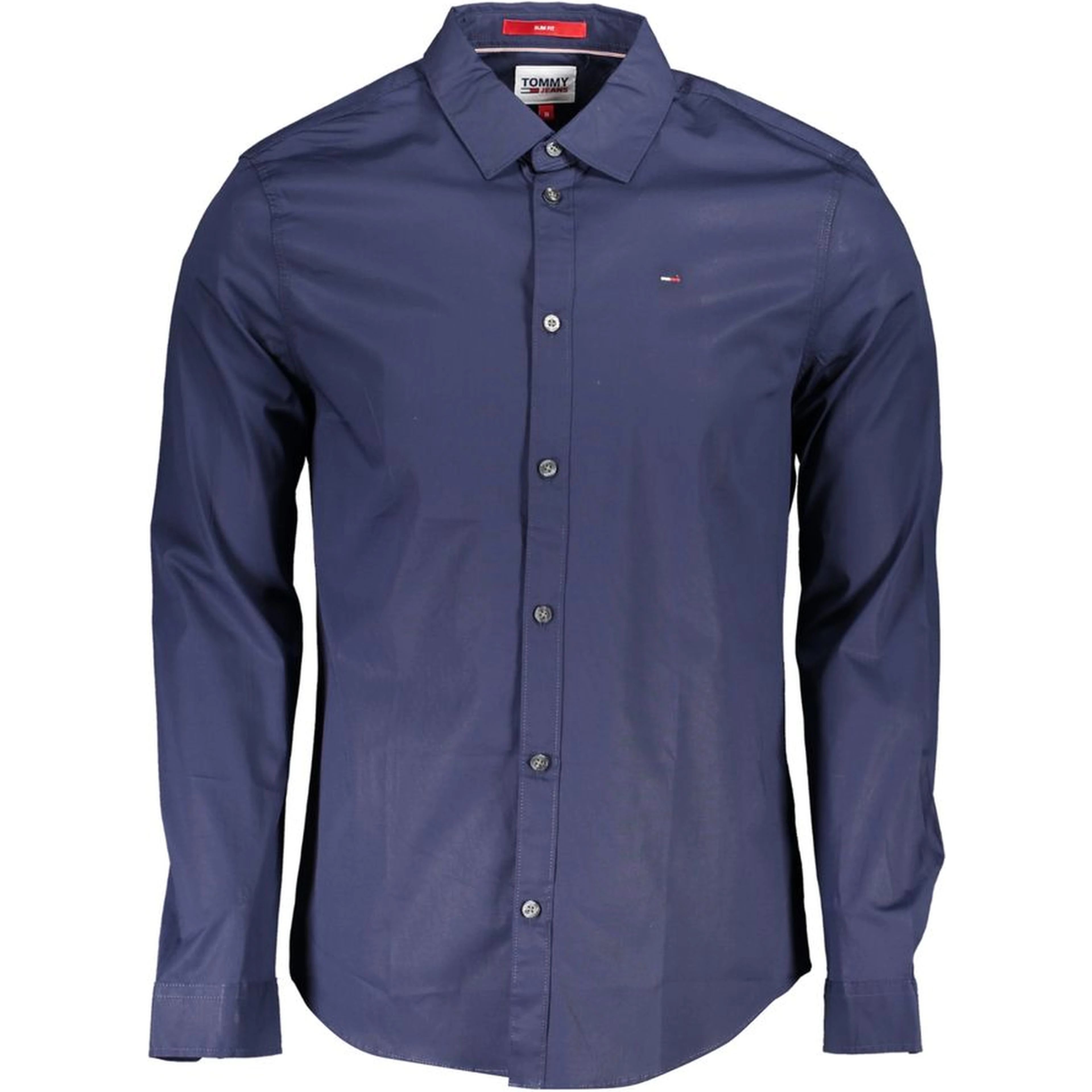 Blue Cotton Mens Shirt