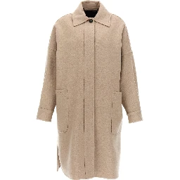 Beige Cashmere Coat