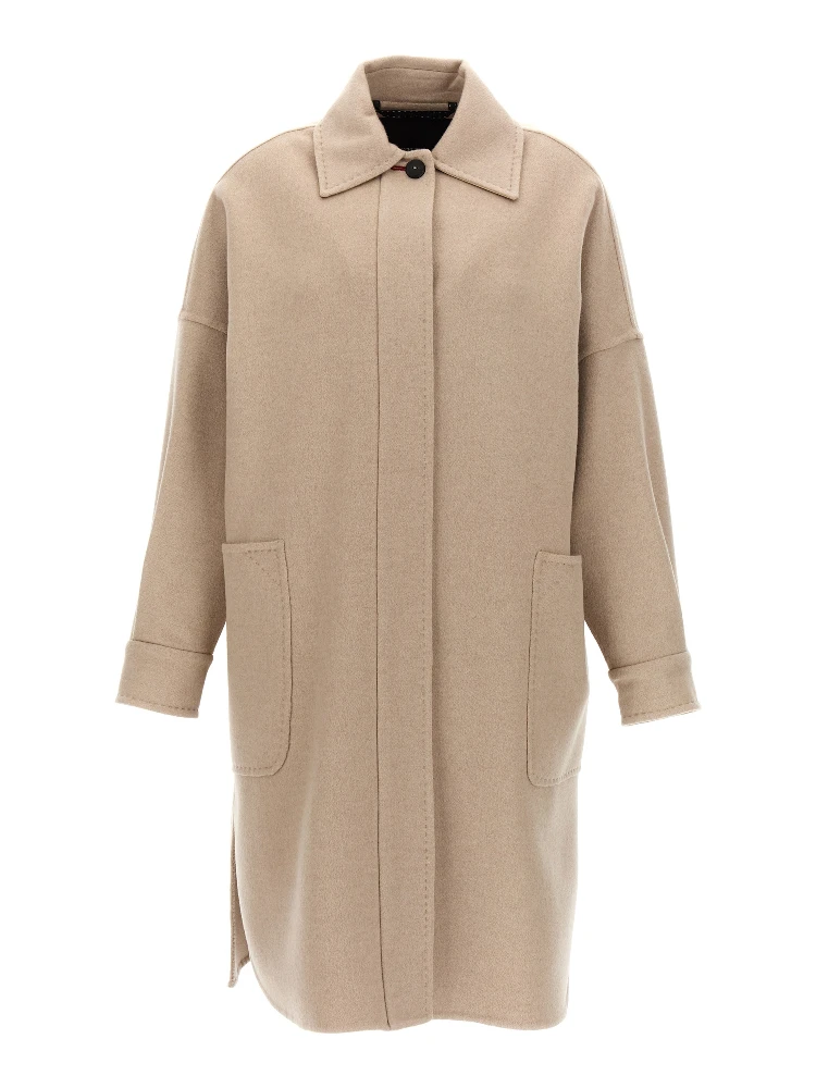 Beige Cashmere Coat