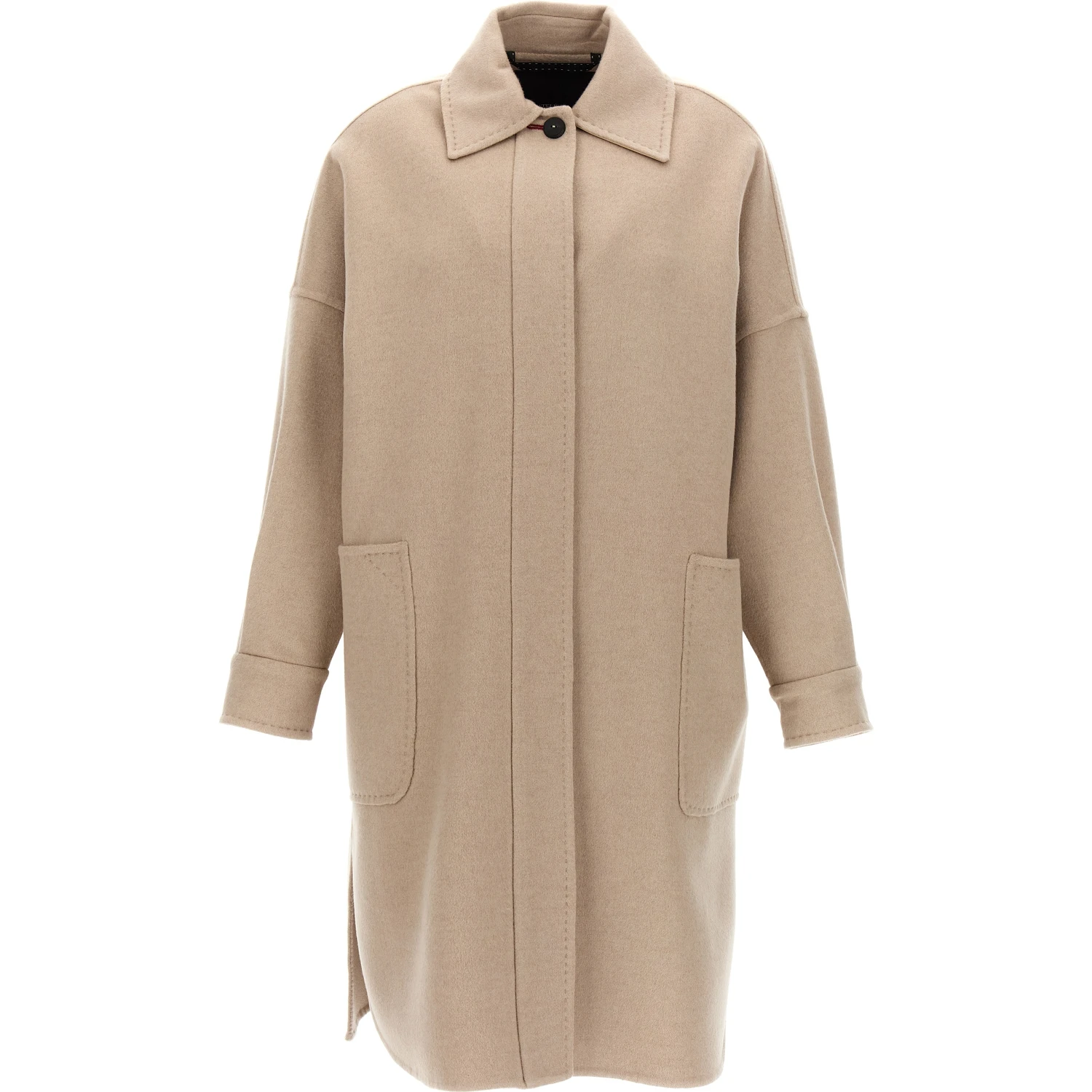Beige Cashmere Coat