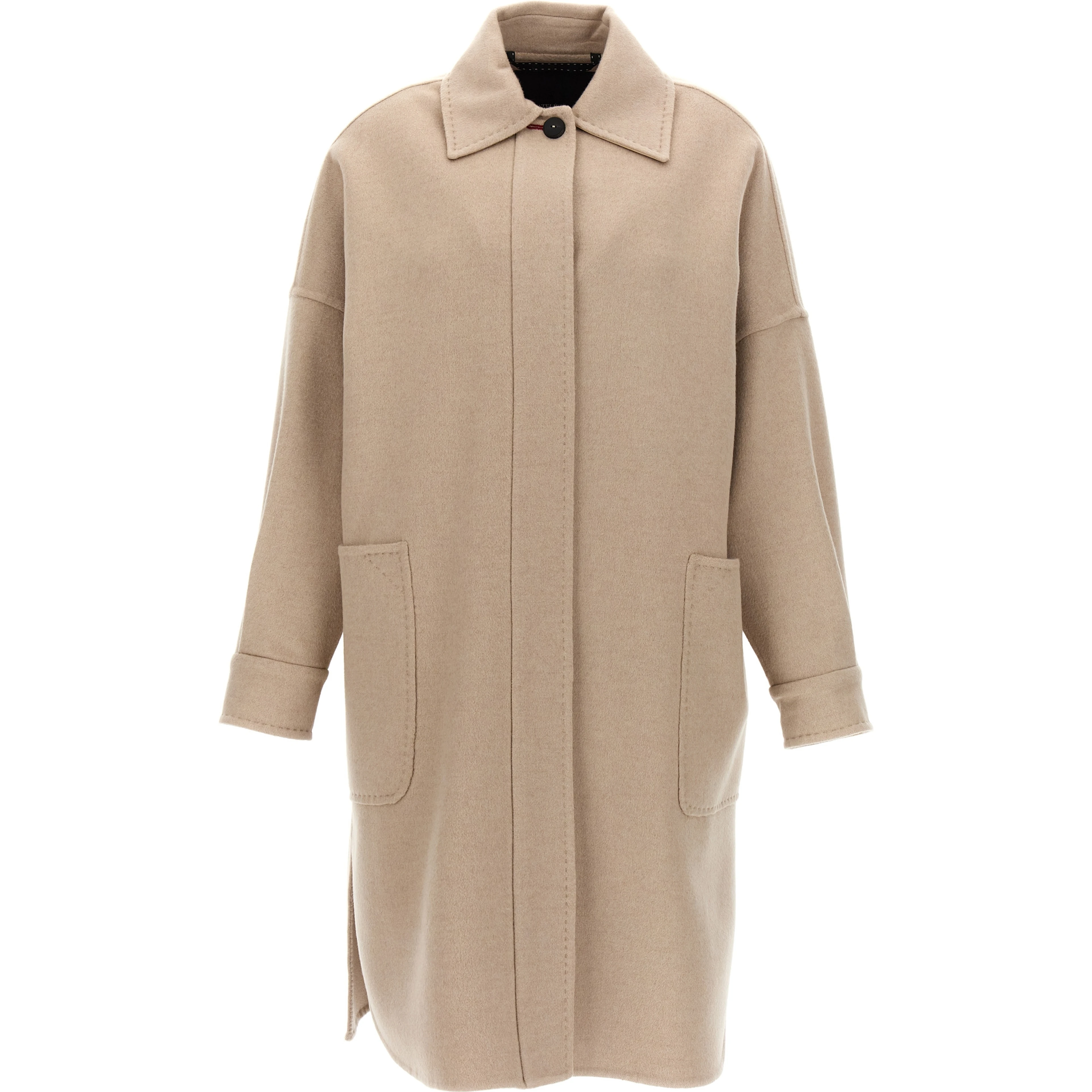 Beige Cashmere Coat