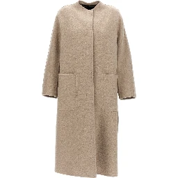 Beige Cashmere Coat