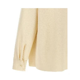White Wool Blouse