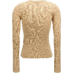 Beige Silk Cardigan