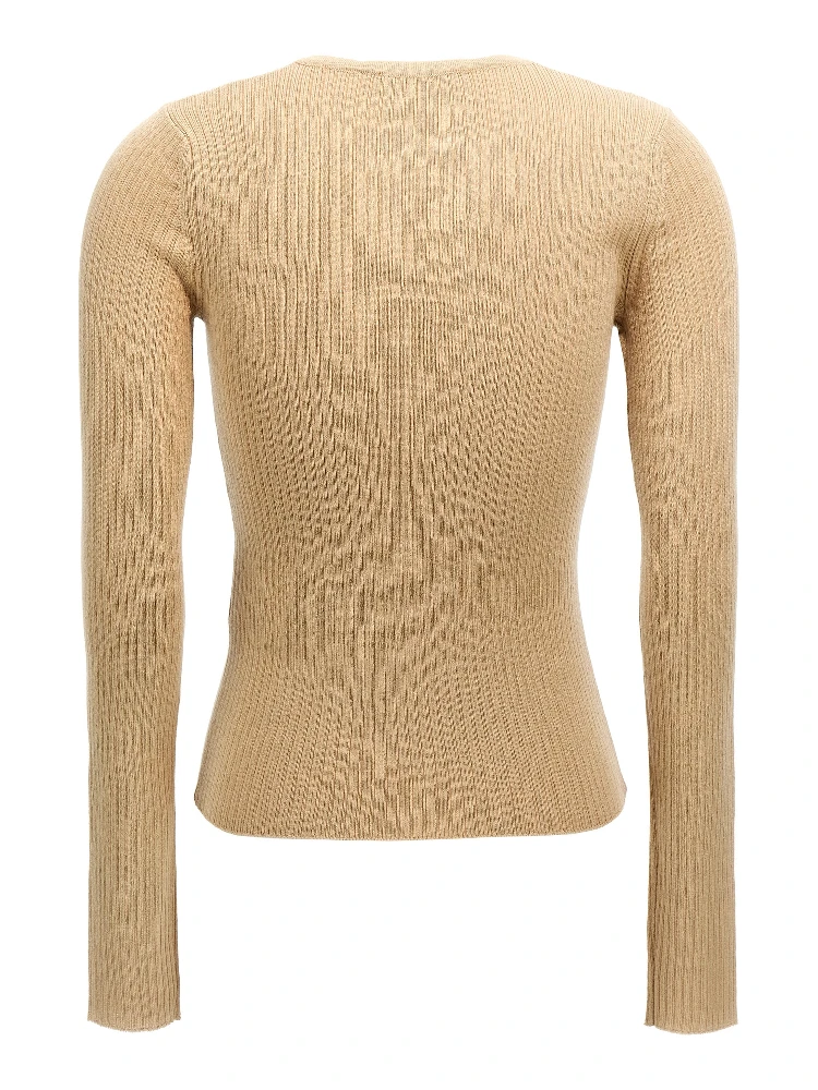 Beige Silk Cardigan alternative
