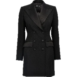 Black Virgin Wool Blazer