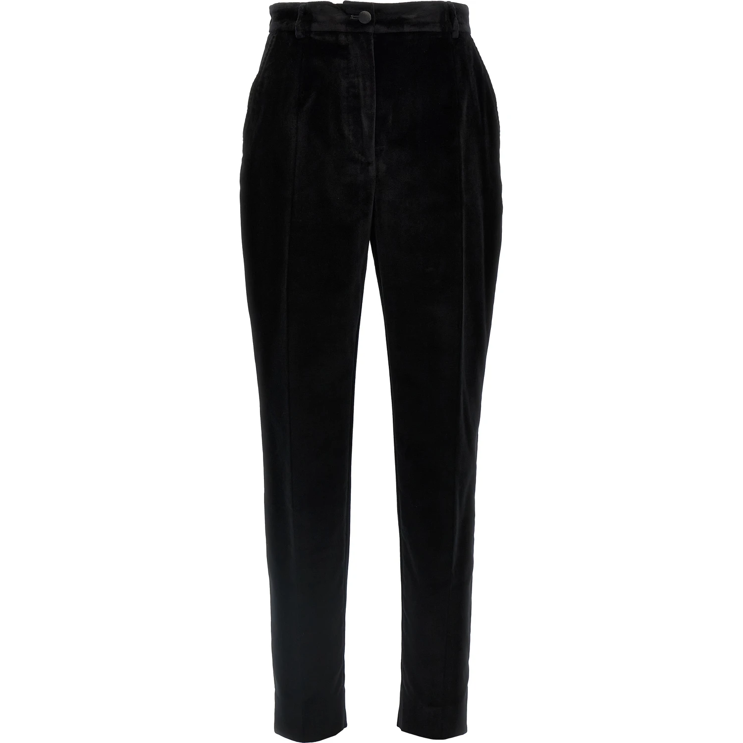 Black Cotton Dress Pants