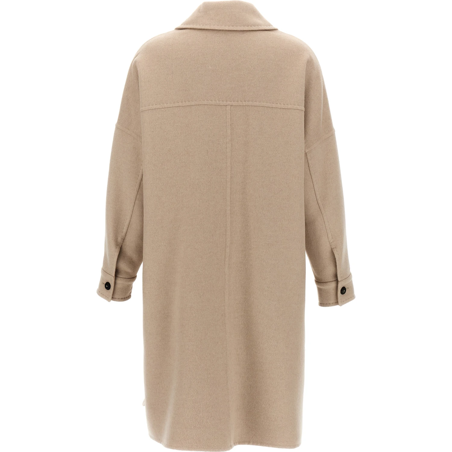 Beige Cashmere Coat