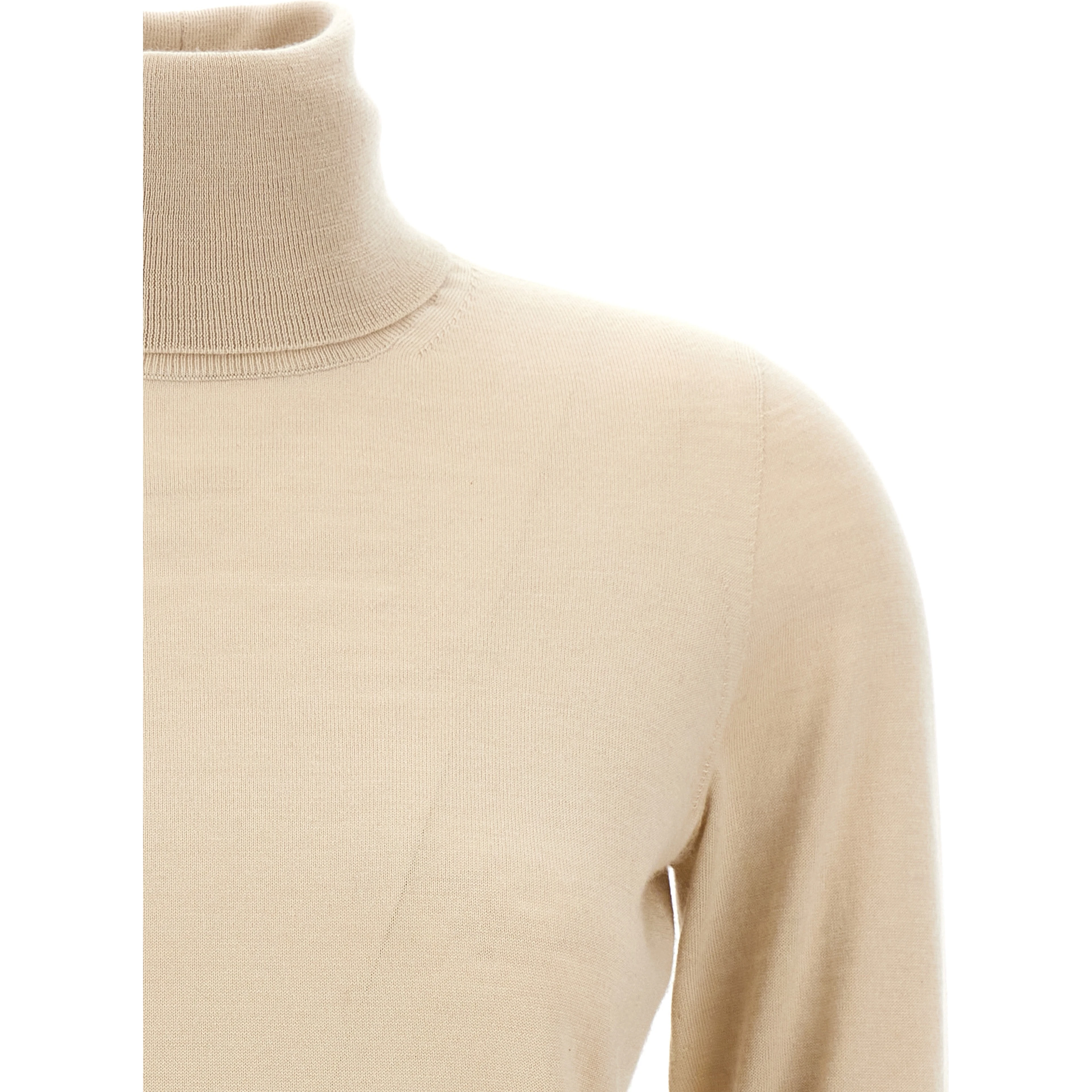 Beige Cashmere Cardigan