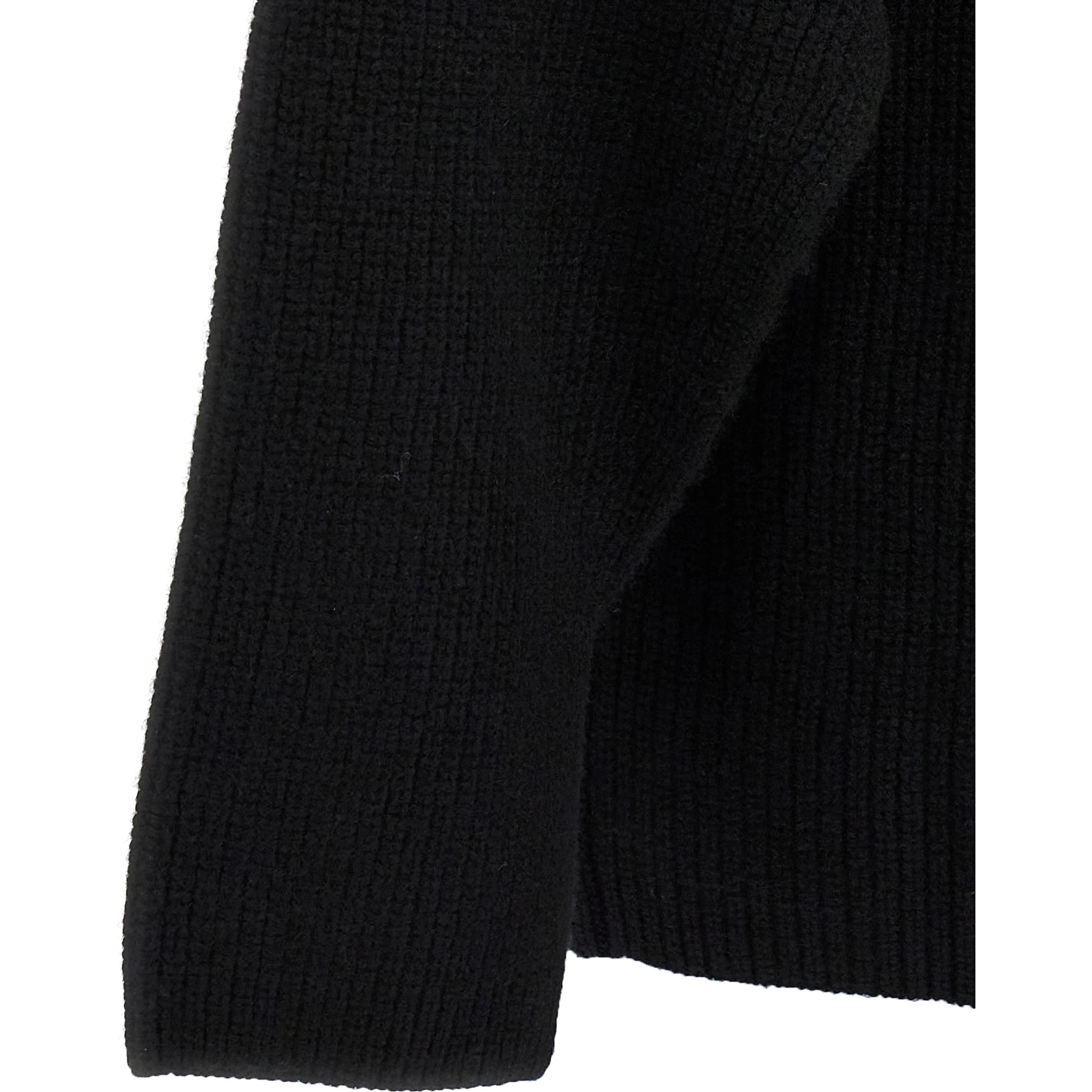 Black Cashmere Cardigan