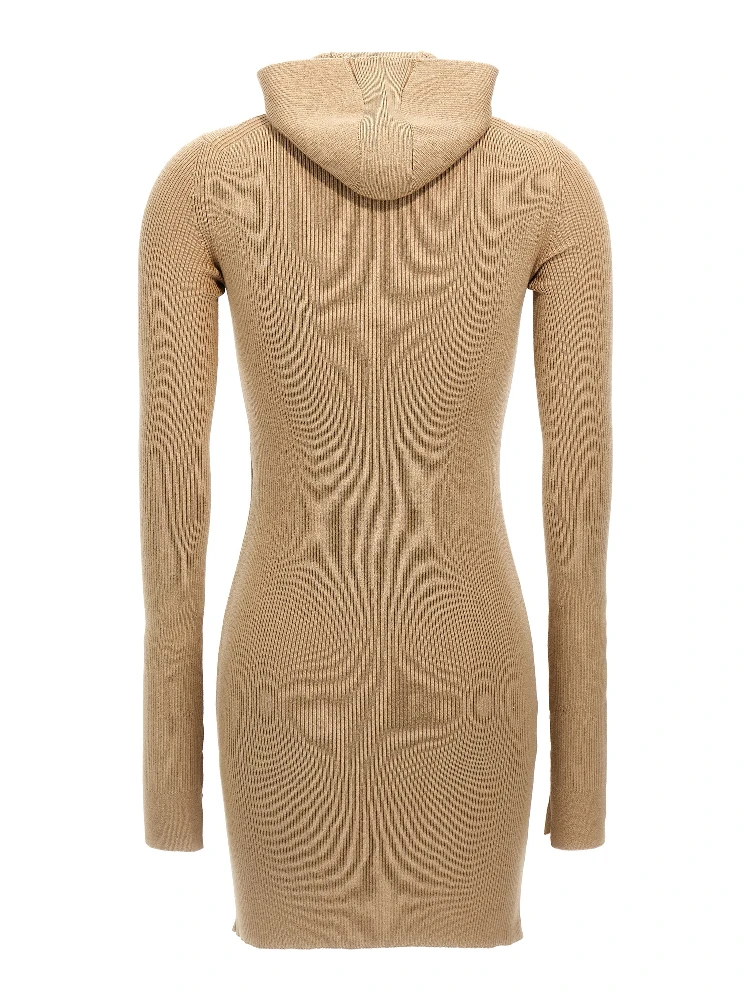 Beige Wool Short Dress alternative