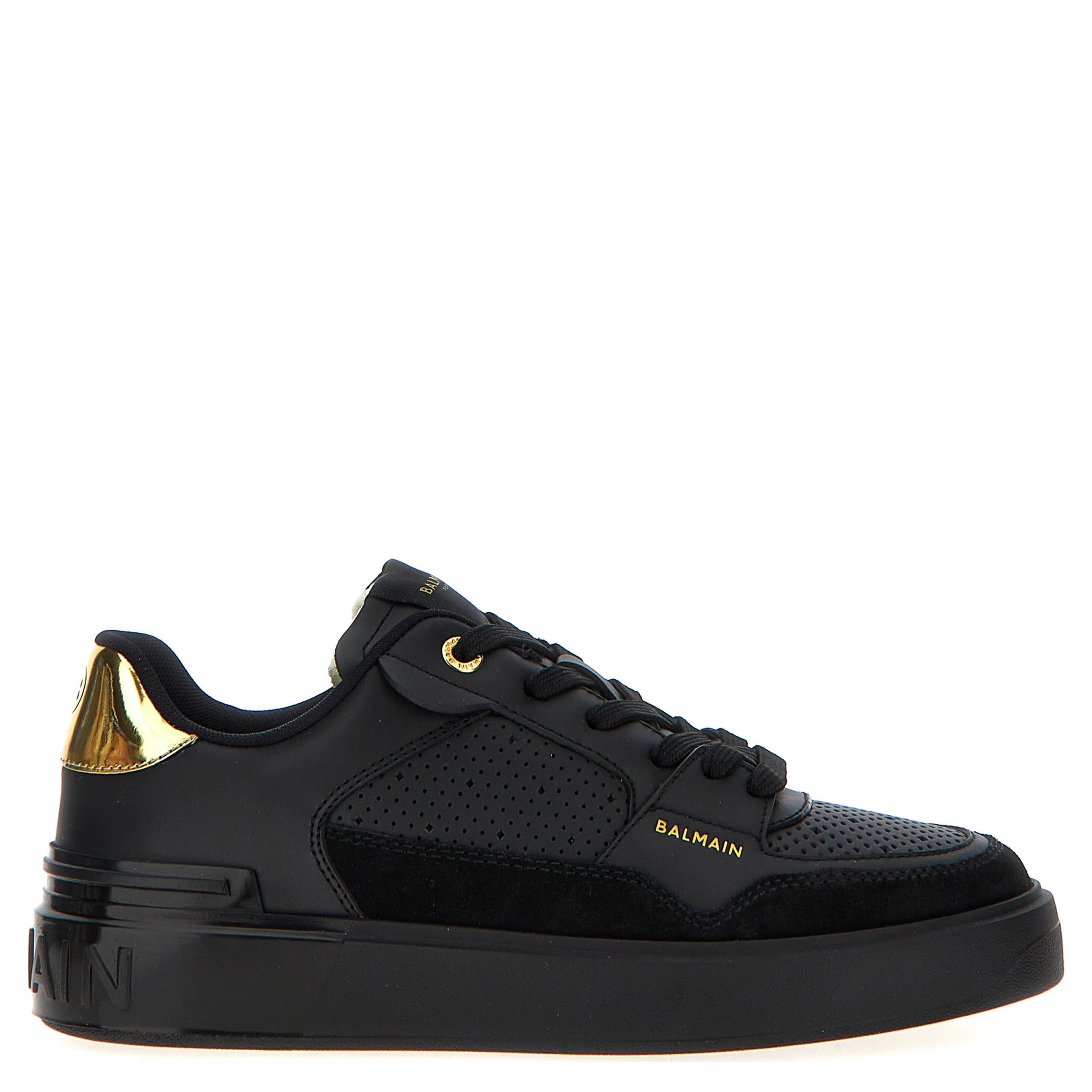 Black Calfskin Sneakers