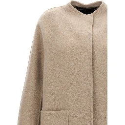 Beige Cashmere Coat