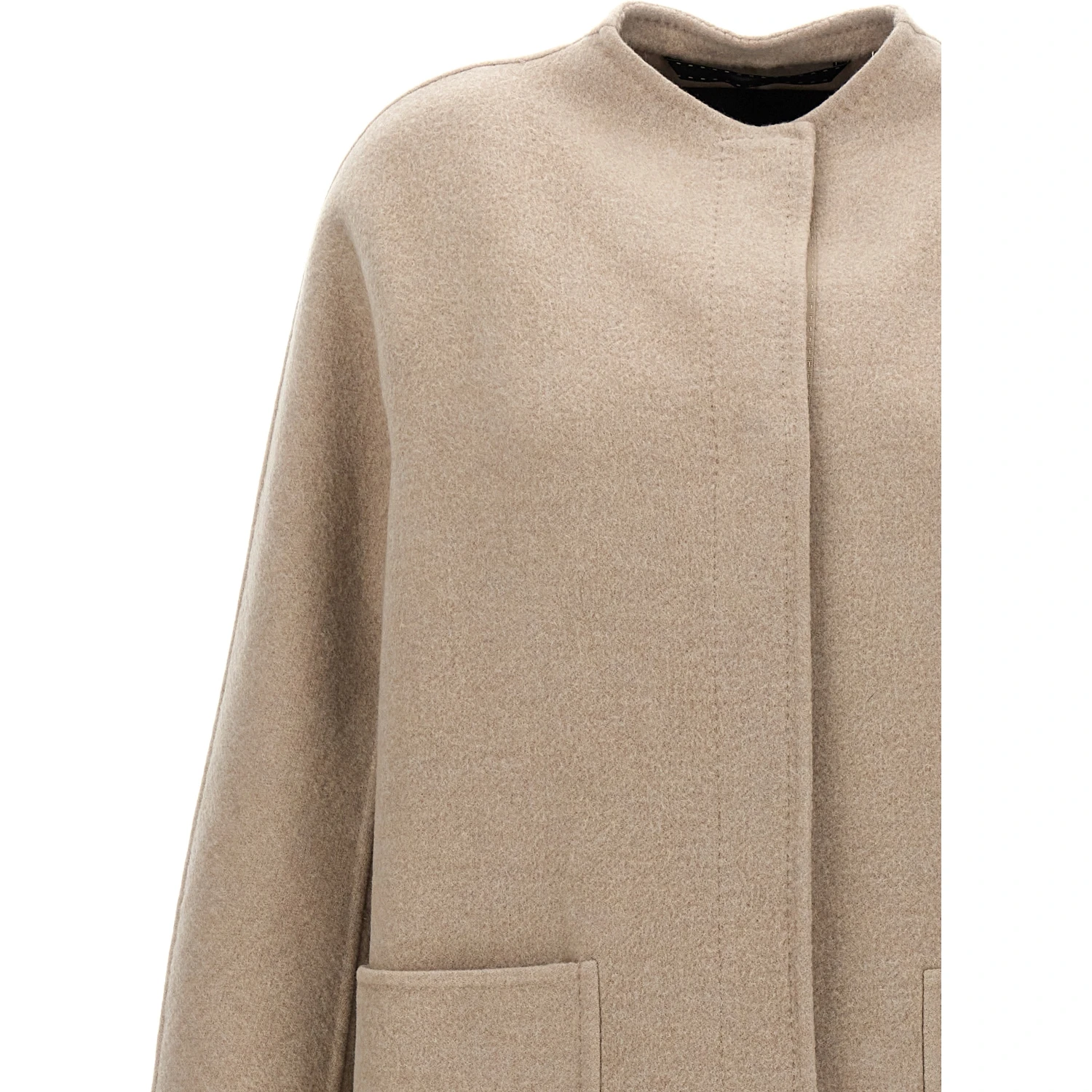 Beige Cashmere Coat